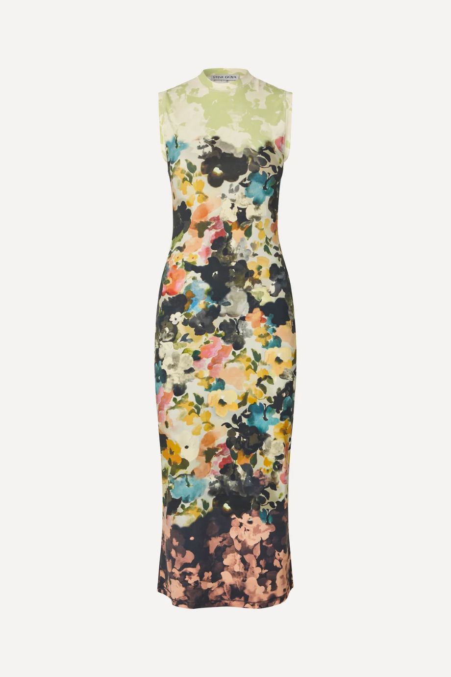 Stine Goya Echoes in Flowers Tank Dress - Multi
