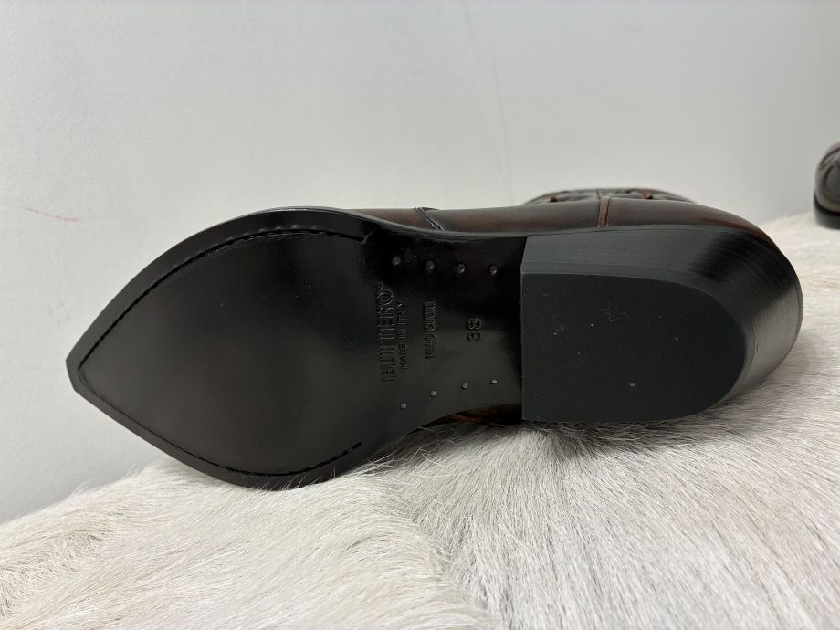 Buttero Flee Leather Ankle Boot - Copper