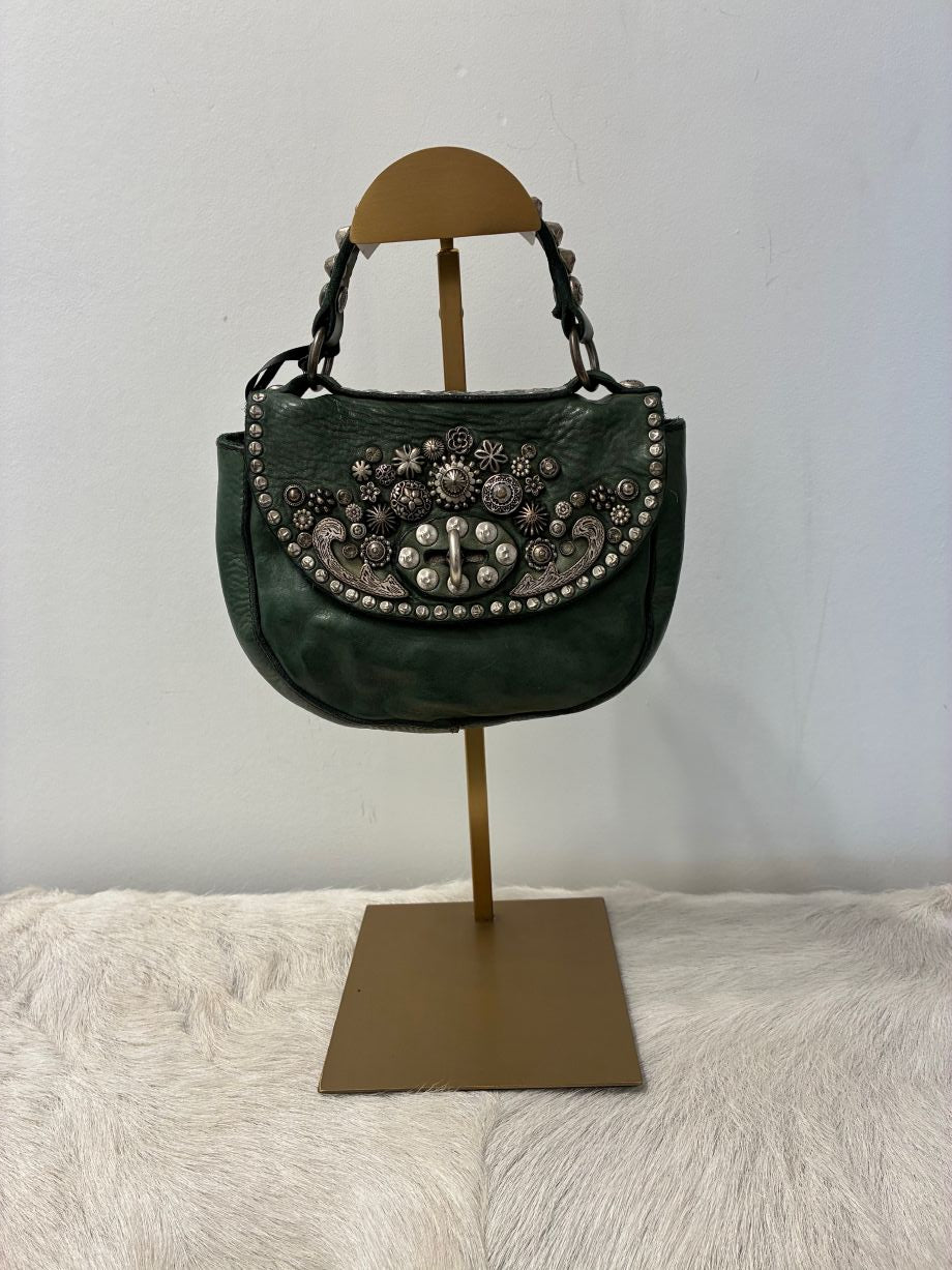 Campomaggi Afrodite Isola del Giglio Crossbody Bag - Grey