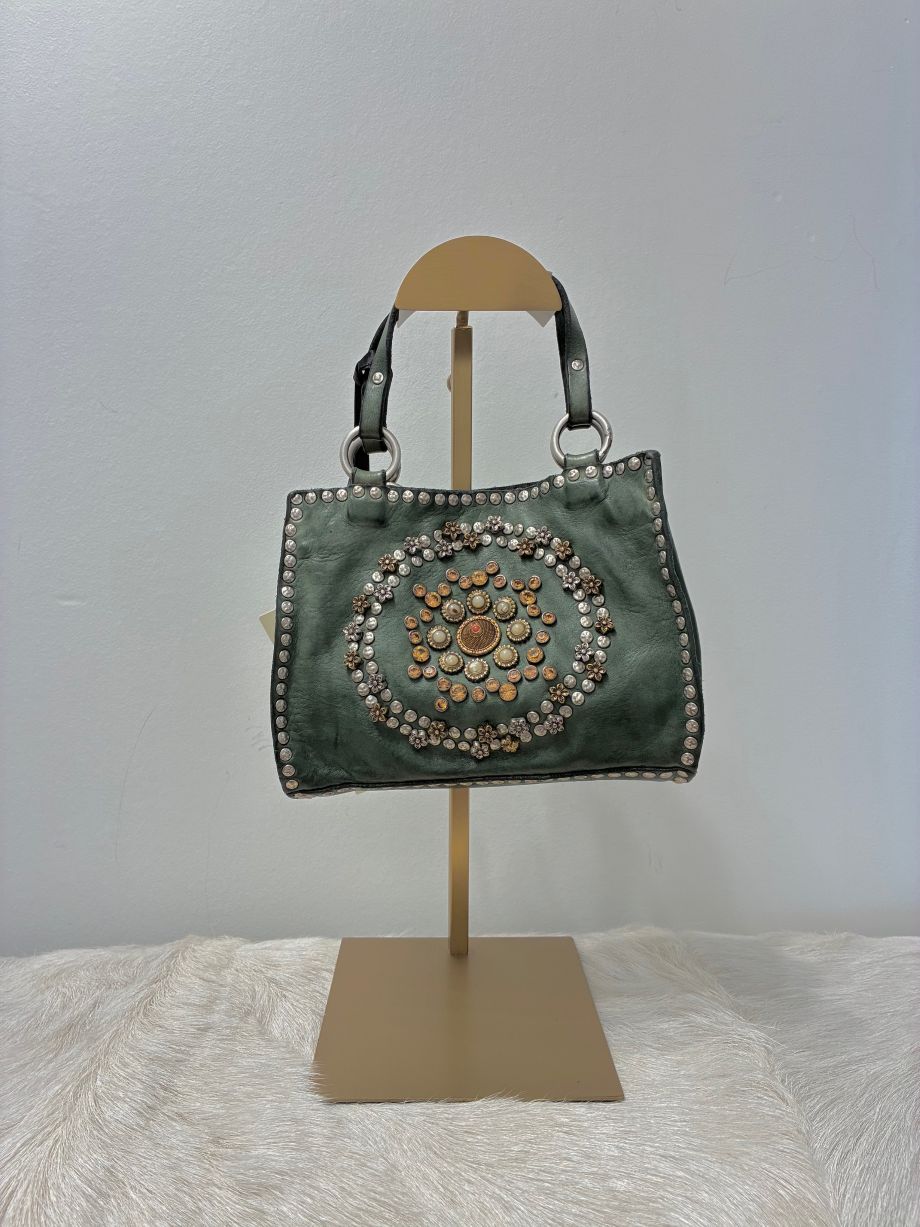 Campomaggi Dafne Belle de Notte Crossbody Bag - Lago