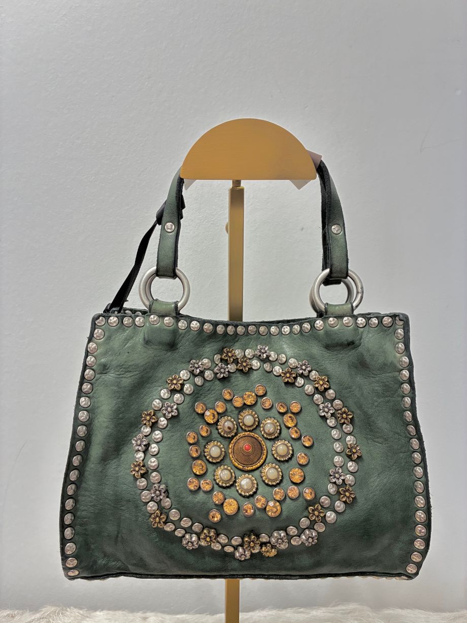 Campomaggi Dafne Belle de Notte Crossbody Bag - Lago