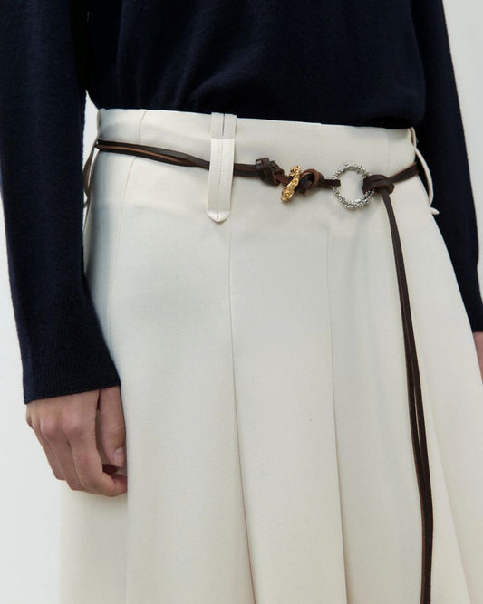 Alysi Jeweled Belt - Caffe