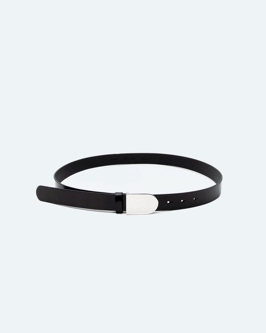Alysi Leather Belt - Nero