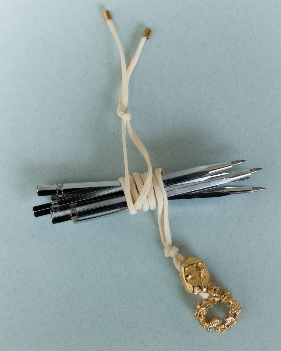 Alysi Necklace with Pendants - Gold