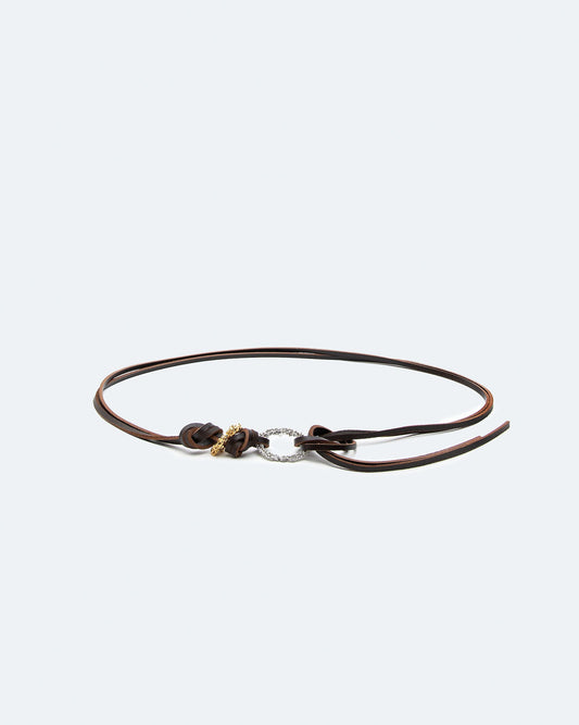 Alysi Jeweled Belt - Caffe