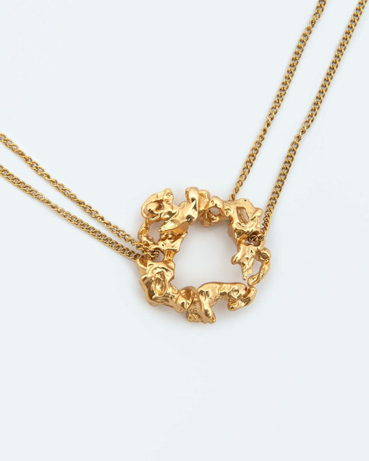 Alysi Stardust Necklace - Gold