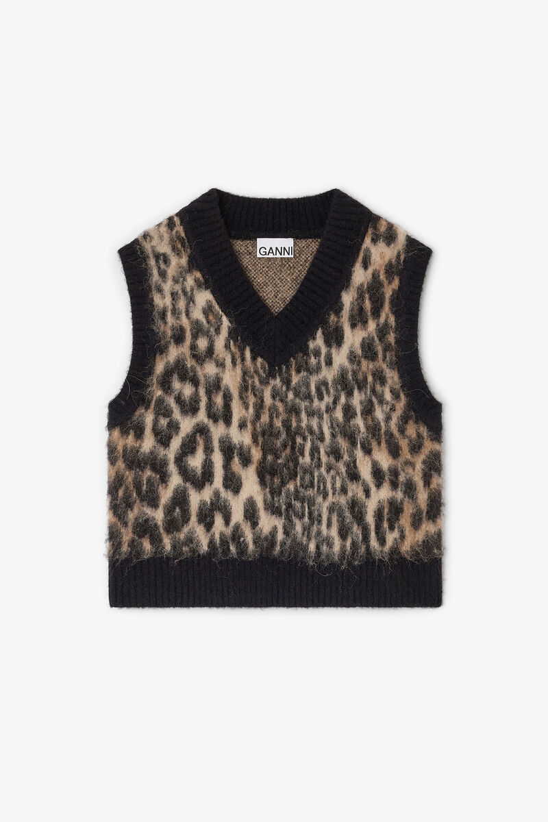 Ganni Soft Wool Vest - Leo