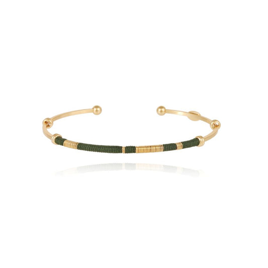 Gas Bijoux Zanzibar Bangle Bracelet - Vert