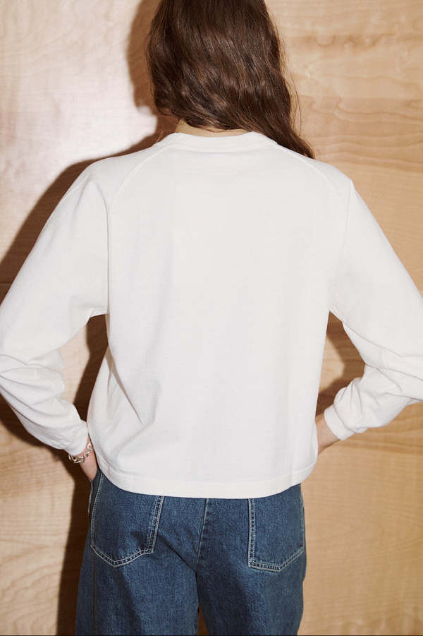 Sunray Mahuna Long Sleeve T-Shirt - Off-White