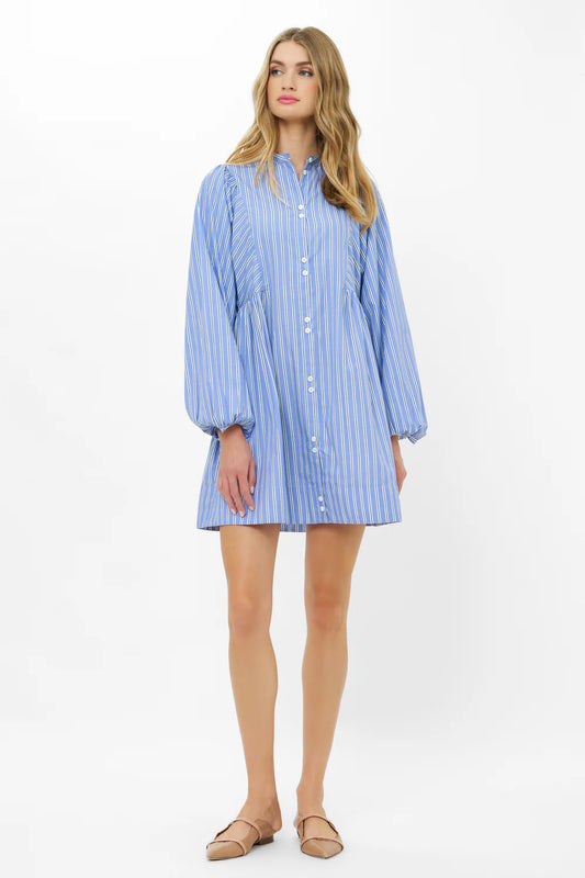 Oliphant Avery  Dress - Merrill Blue