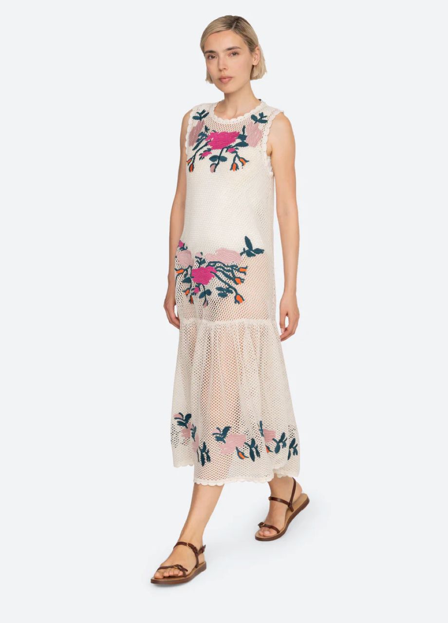 Sea-NY Carmella Swim Coverup Dress - Multi