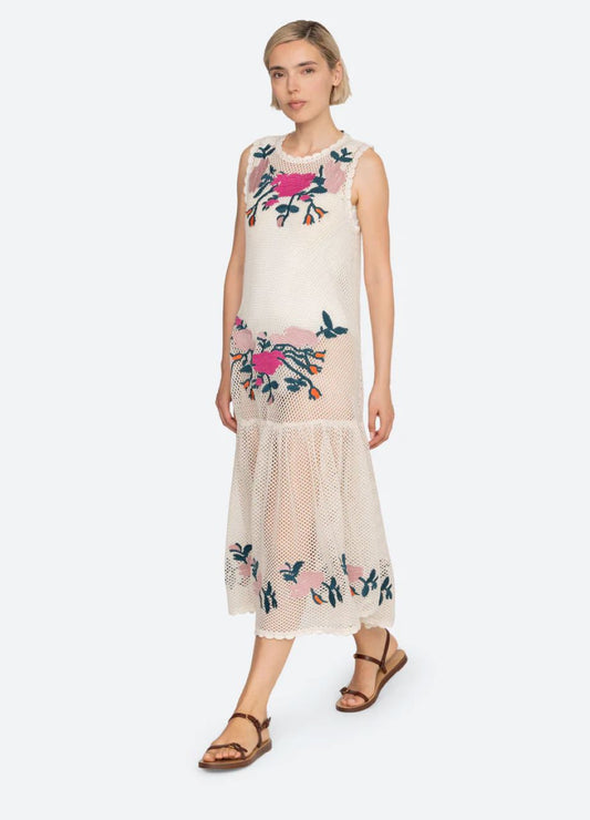 Sea-NY Carmella Swim Coverup Dress - Multi