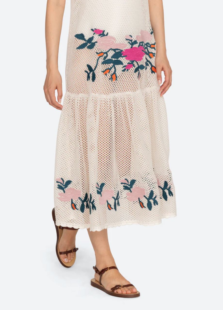 Sea-NY Carmella Swim Coverup Dress - Multi