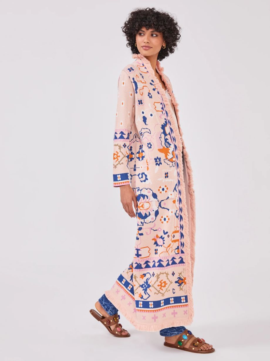 Hayley Menzies Desert Loom Duster - Pink