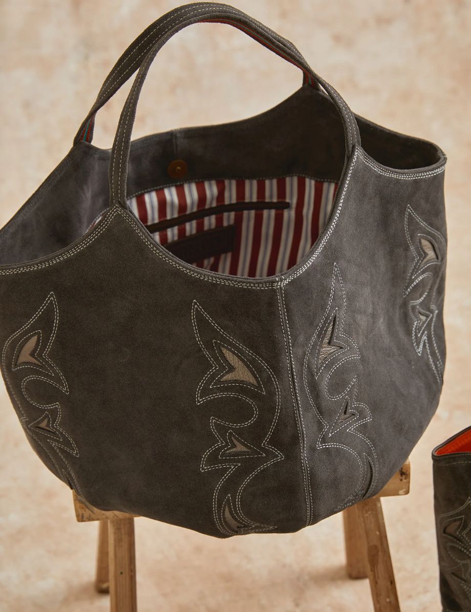 Penelope Chilvers Pillow Paloma Bag - Slate