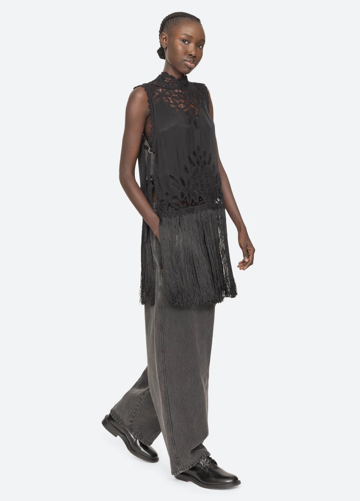 Sea-NY Adelina Top - Black