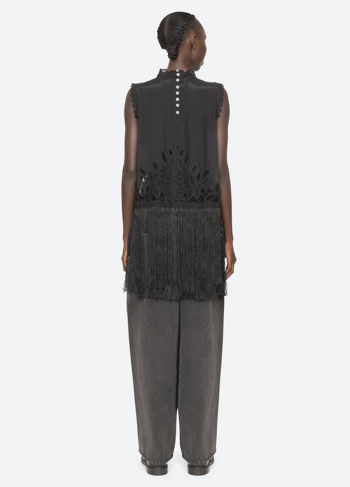 Sea-NY Adelina Top - Black