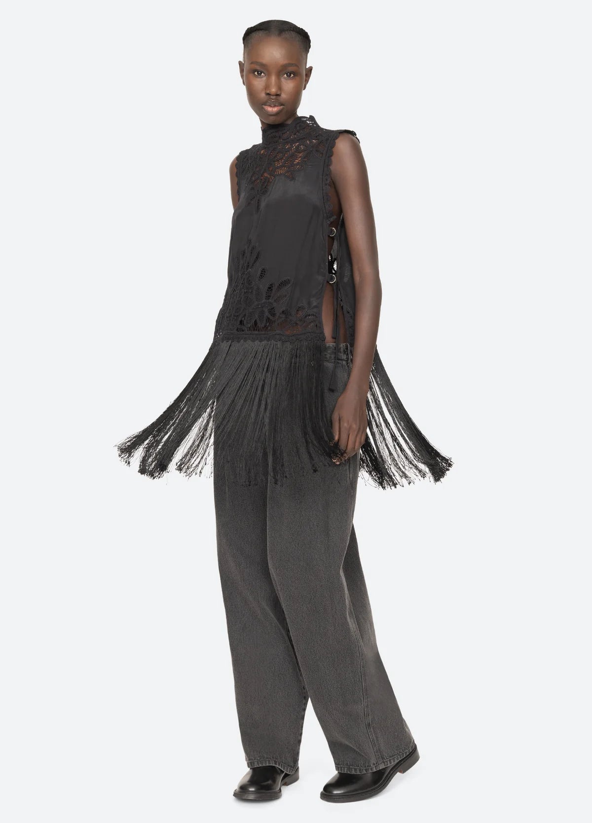 Sea-NY Adelina Top - Black