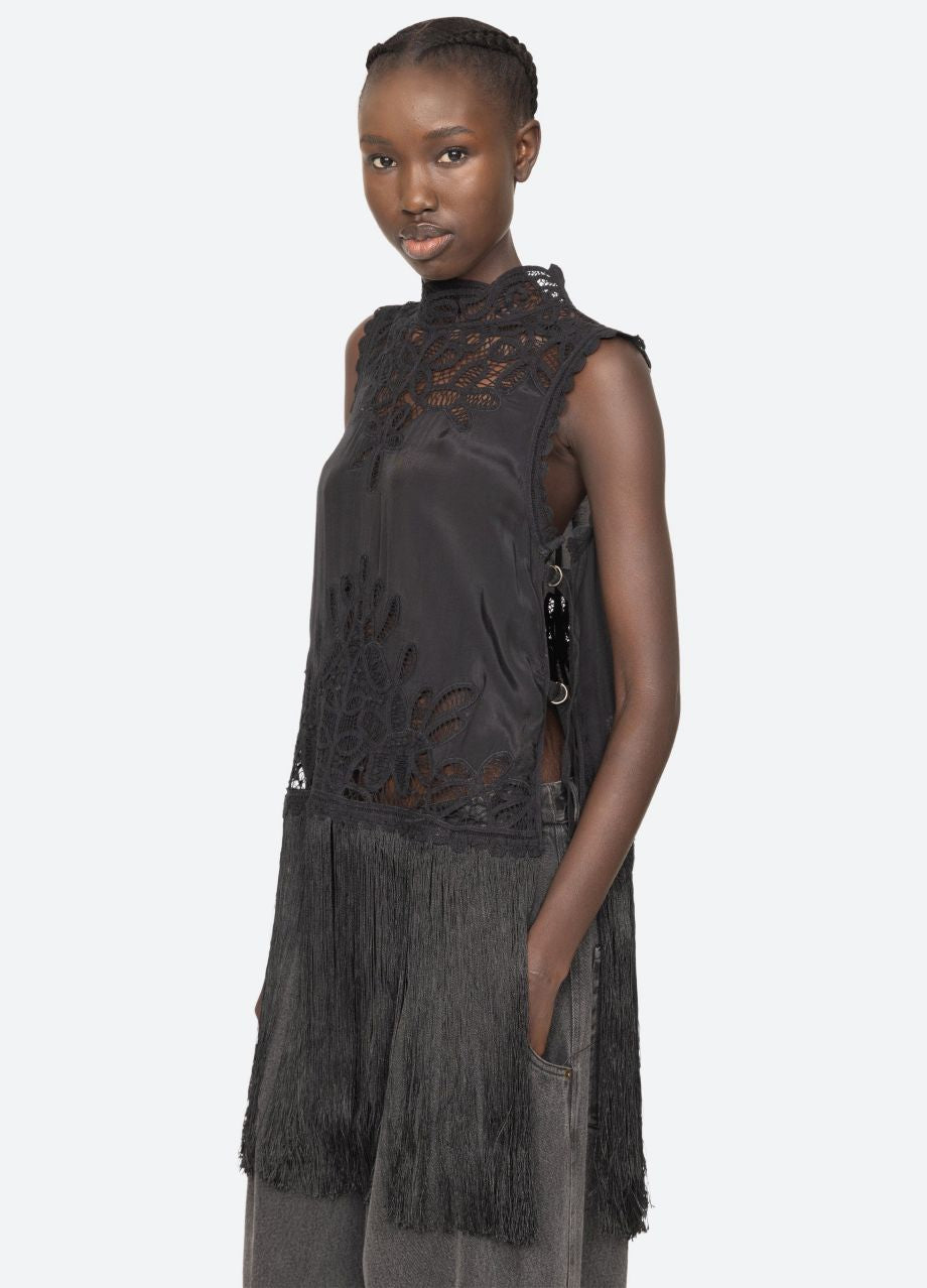 Sea-NY Adelina Top - Black