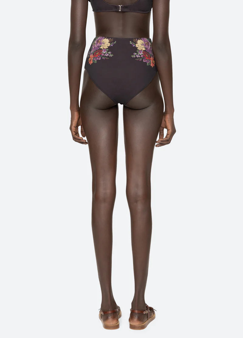 Sea-NY Viktoria Print High Waisted Bottom - Multi