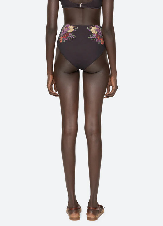 Sea-NY Viktoria Print High Waisted Bottom - Multi