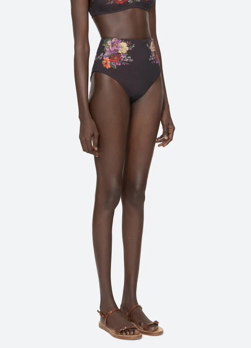 Sea-NY Viktoria Print High Waisted Bottom - Multi