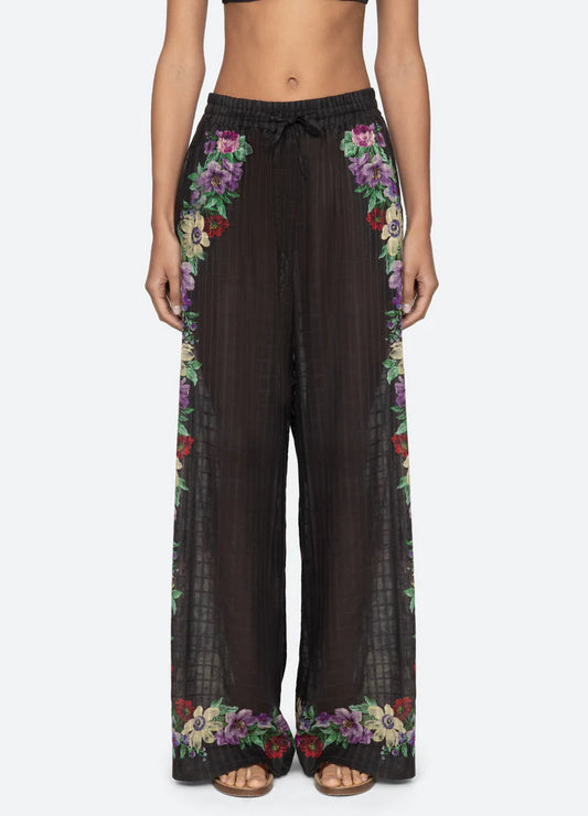 Sea-NY Viktoria Print Pants - Multi