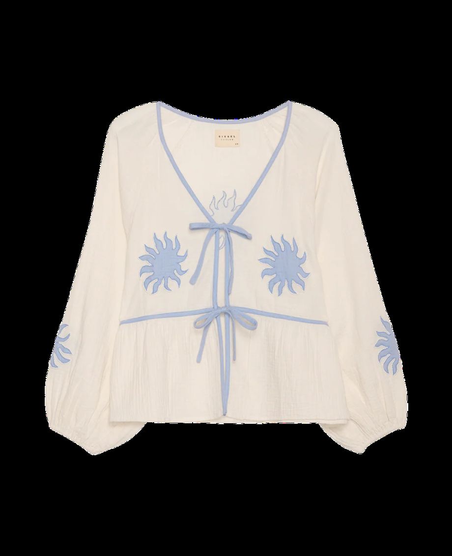 Sissel-Edelbo Adeline Top - Ecru