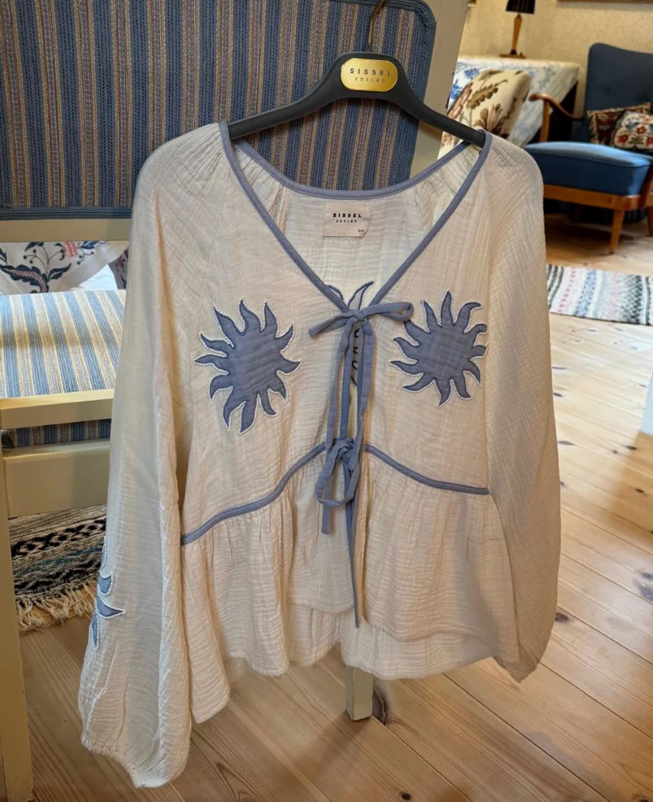 Sissel-Edelbo Adeline Top - Ecru