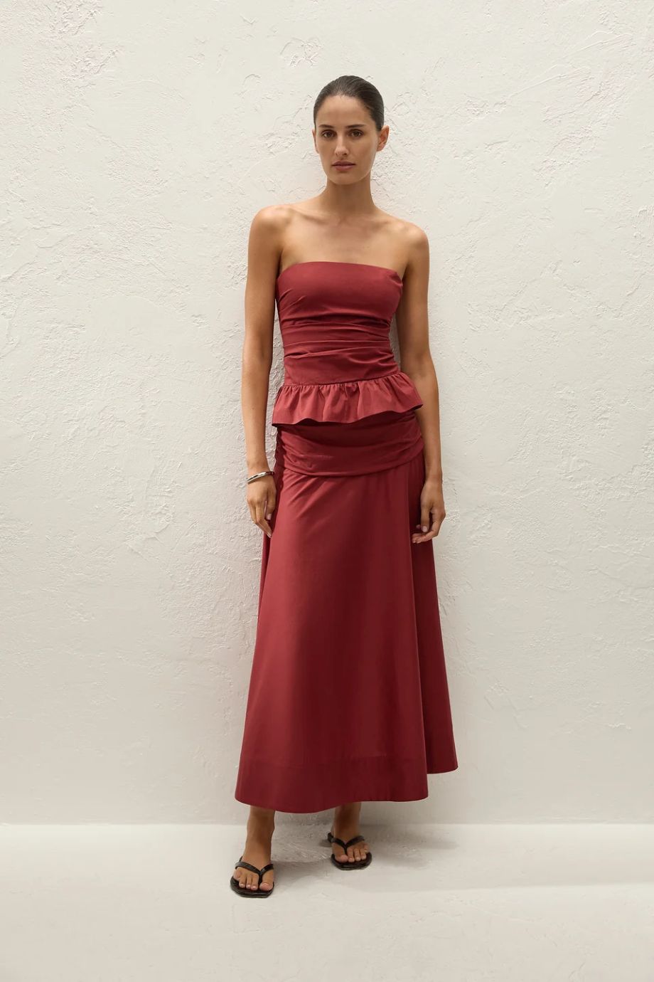 Faithfull the Brand Simone Top - Porto Red