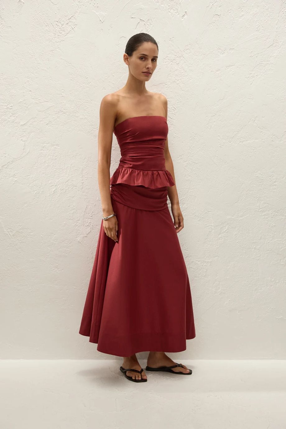 Faithfull the Brand Simone Top - Porto Red