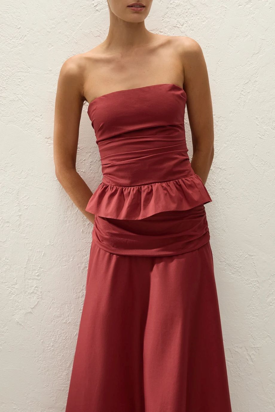 Faithfull the Brand Simone Top - Porto Red