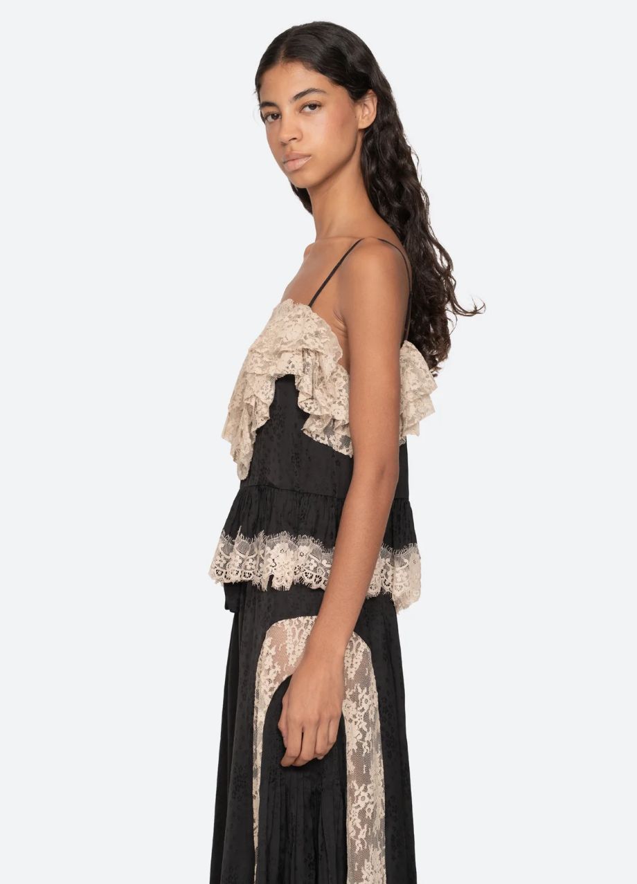 Sea-NY Ethel Camisole - Black