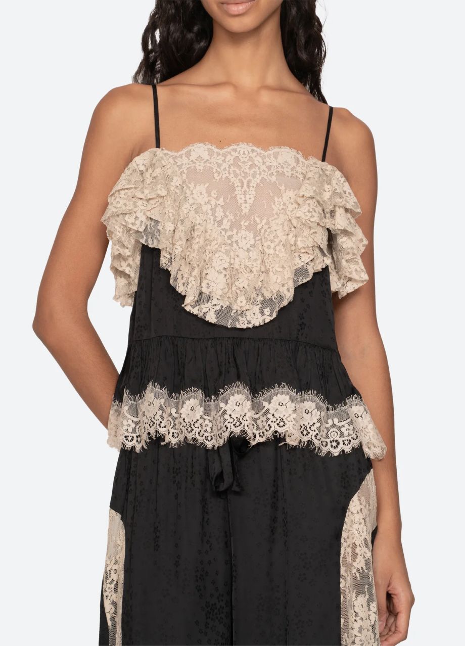 Sea-NY Ethel Camisole - Black