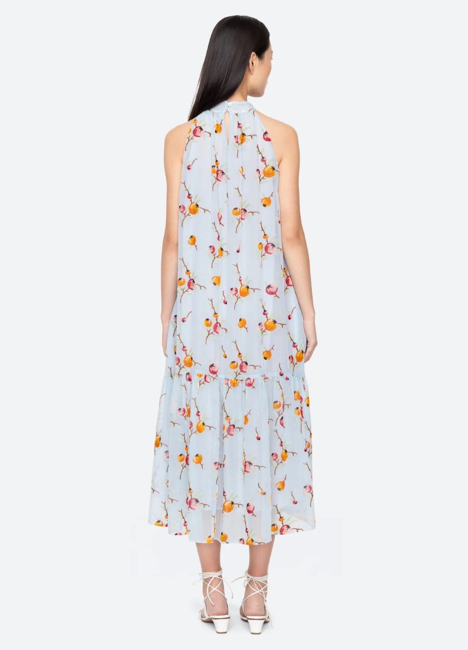 Sea-NY Freya Print Tank Dress - Blue