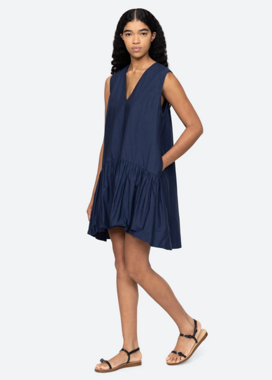 Sea-NY Emmet Mini Dress - Navy