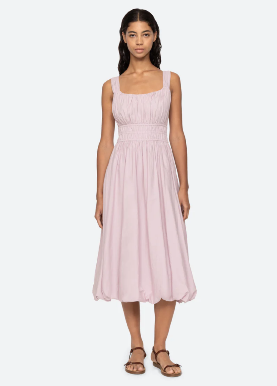 Sea-NY Emmet Midi Dress - Lilac
