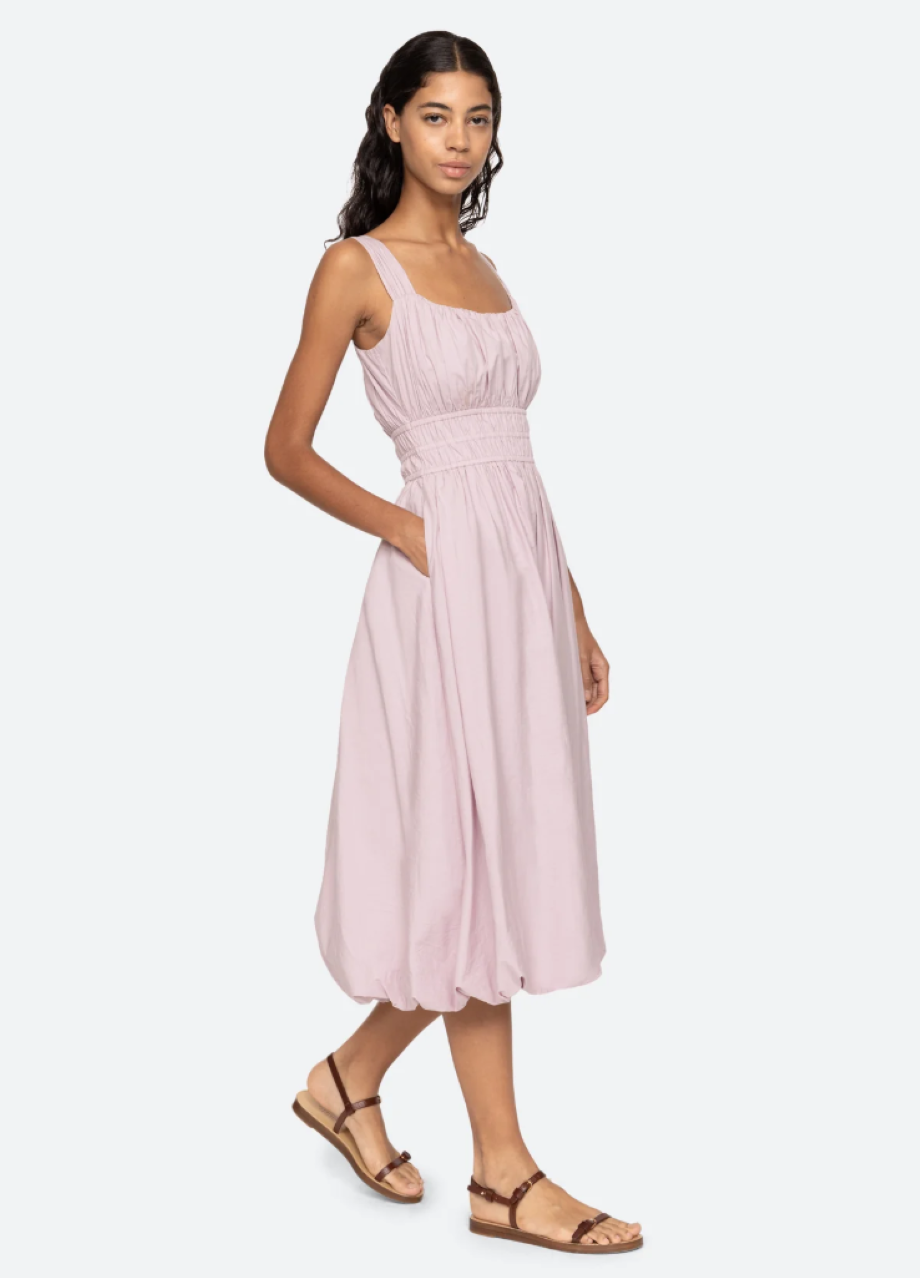 Sea-NY Emmet Midi Dress - Lilac