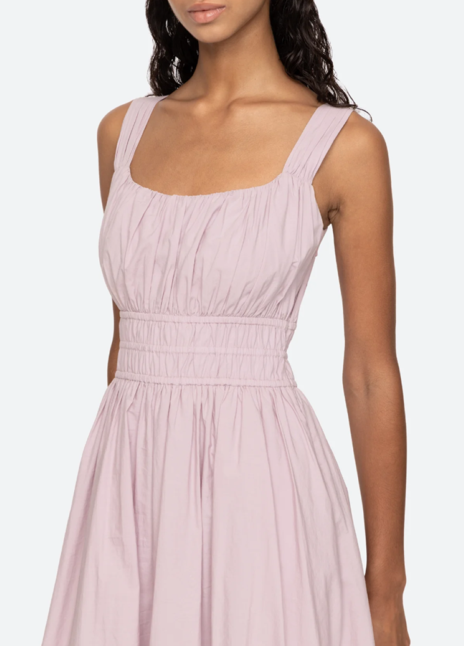 Sea-NY Emmet Midi Dress - Lilac