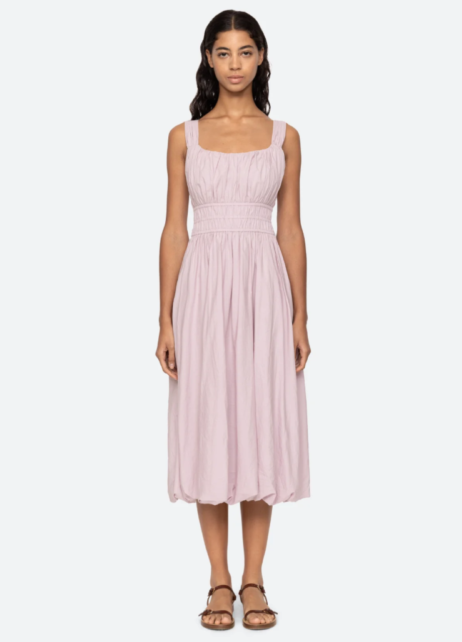 Sea-NY Emmet Midi Dress - Lilac