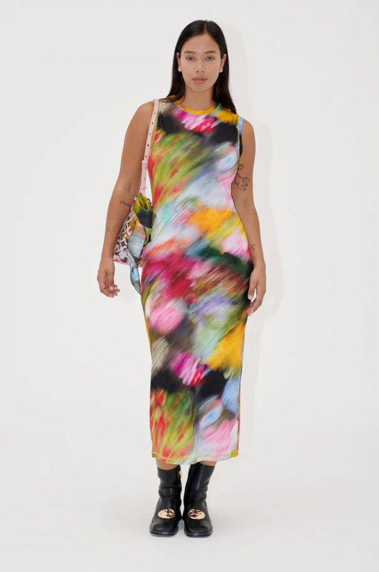 Stine Goya Tank Crewneck Dress - Liquid Floral