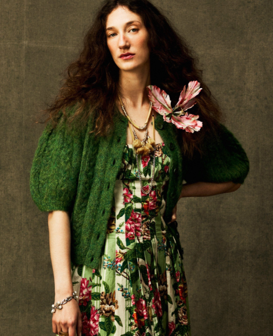 Mille Tully Dress - Garden Stripe