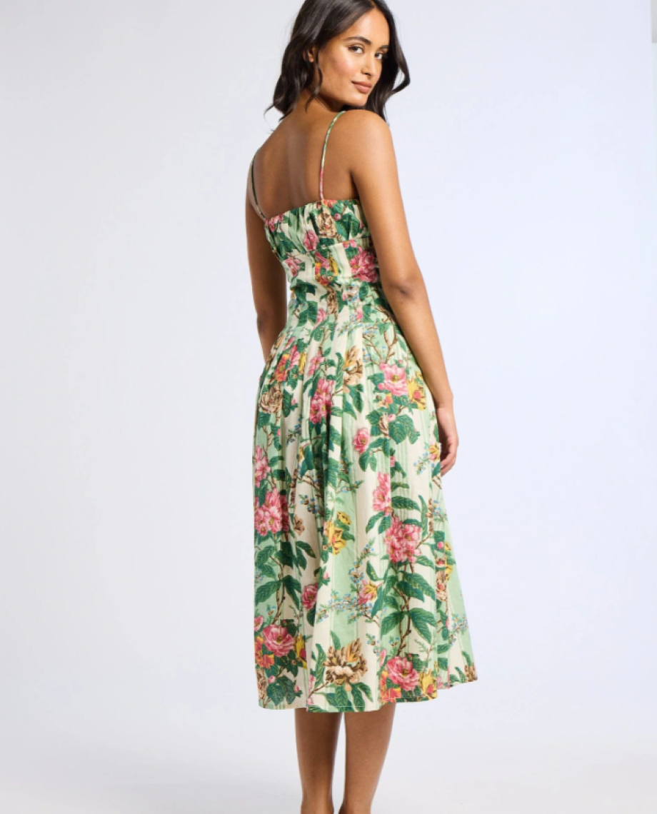 Mille Tully Dress - Garden Stripe