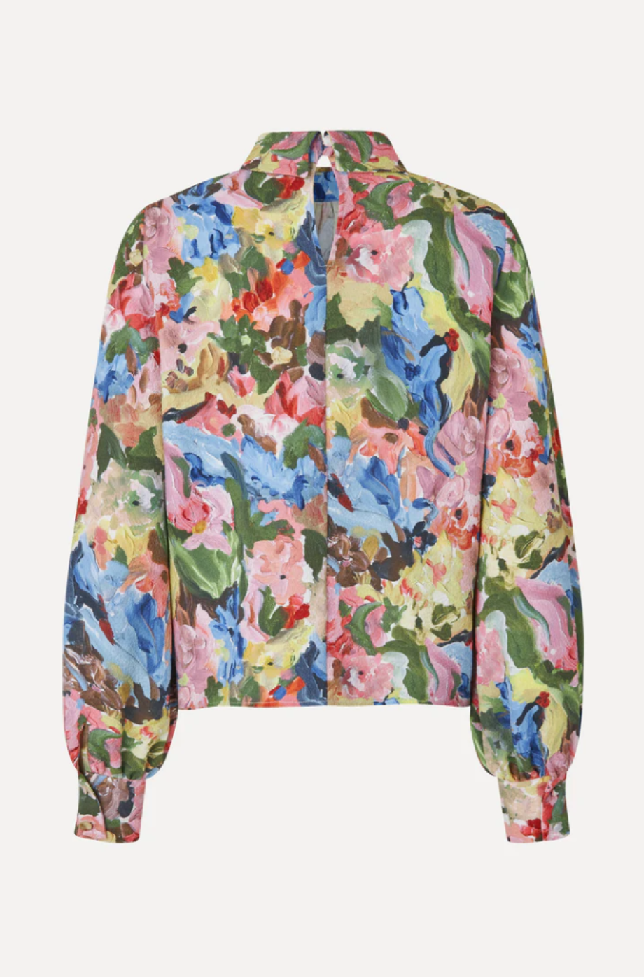 Stine Goya Gathered Long Sleeve Top - Loves Me, Loves Me Not