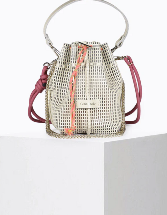 Craie Studio Bibi Small Bucket Bag - Cream