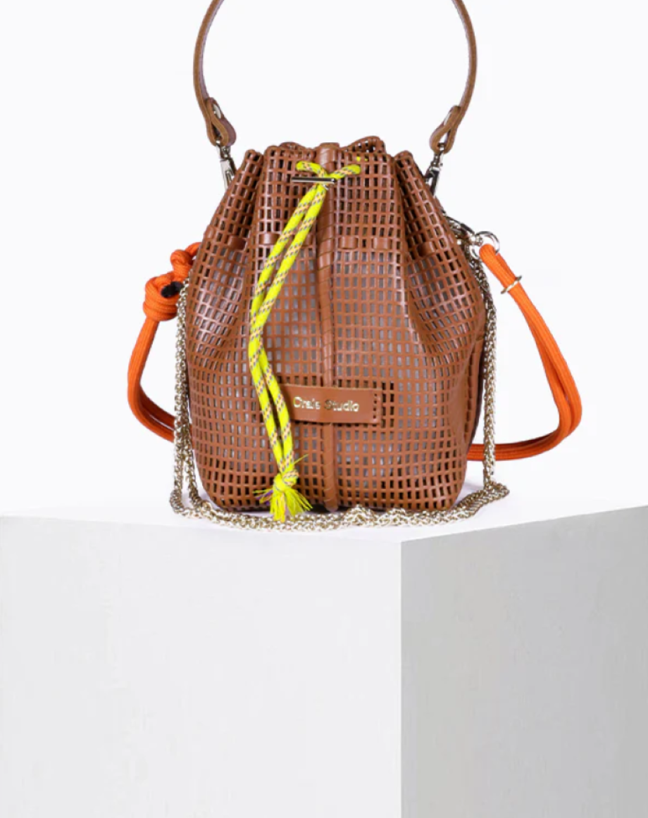 Craie Studio Bibi Small Bucket Bag - Tan