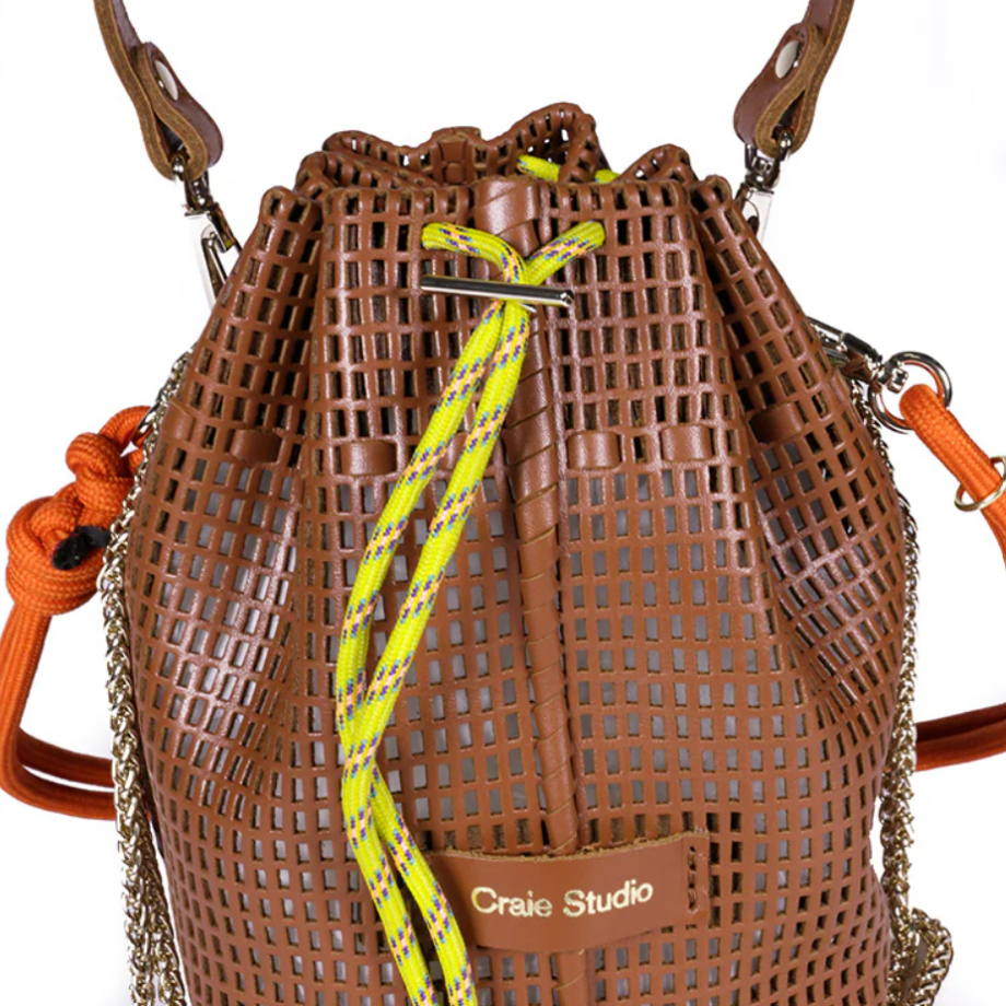 Craie Studio Bibi Small Bucket Bag - Tan