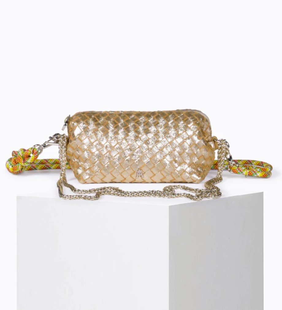 Craie Studio Nuage Tresse Bag - Metallic Gold