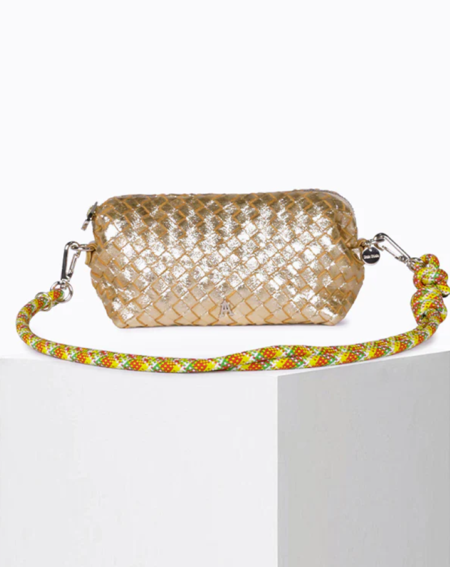 Craie Studio Nuage Tresse Bag - Metallic Gold