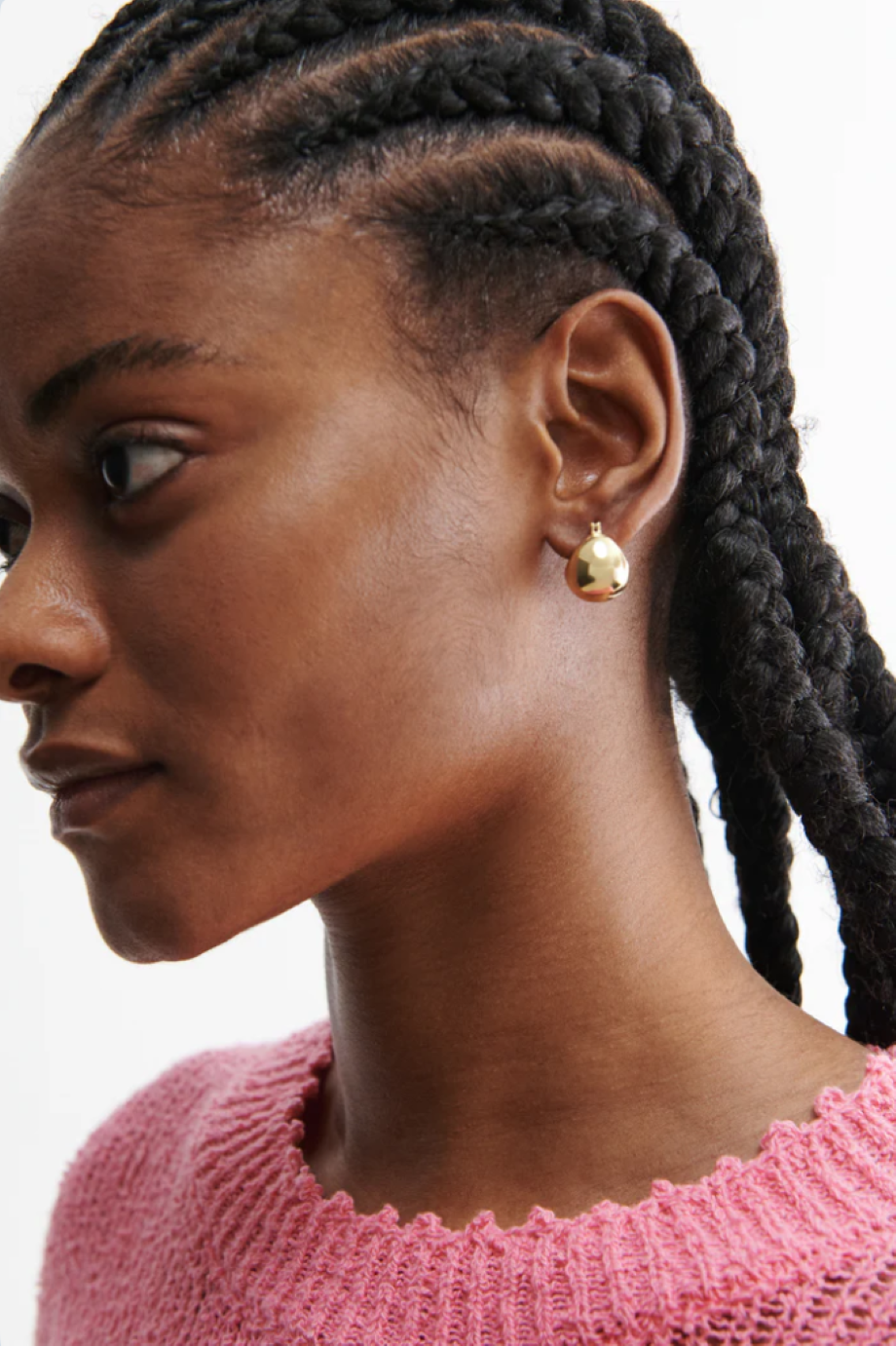 Rachel Comey Baby Keel Hoop - Gold